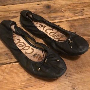 Black Sam Edelman leather ballet flats size 11